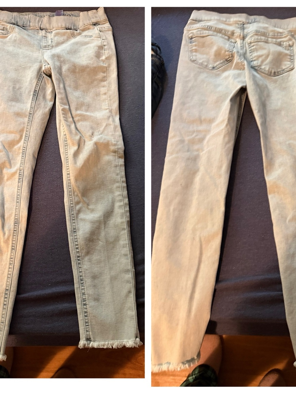 Justice Light Blue ' Straight Jeggings